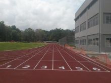 Pistas de Atletismo - Colegio Abel Bravo, Colon- Panamá